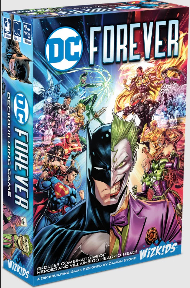 DC Forever: A Deckbuilding Celebration of Heroes, Villains, and the Worlds They Protect