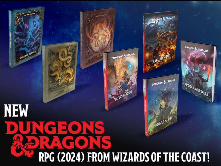 New Dungeons & Dragons RPG (2024) from Wizards of the Coast