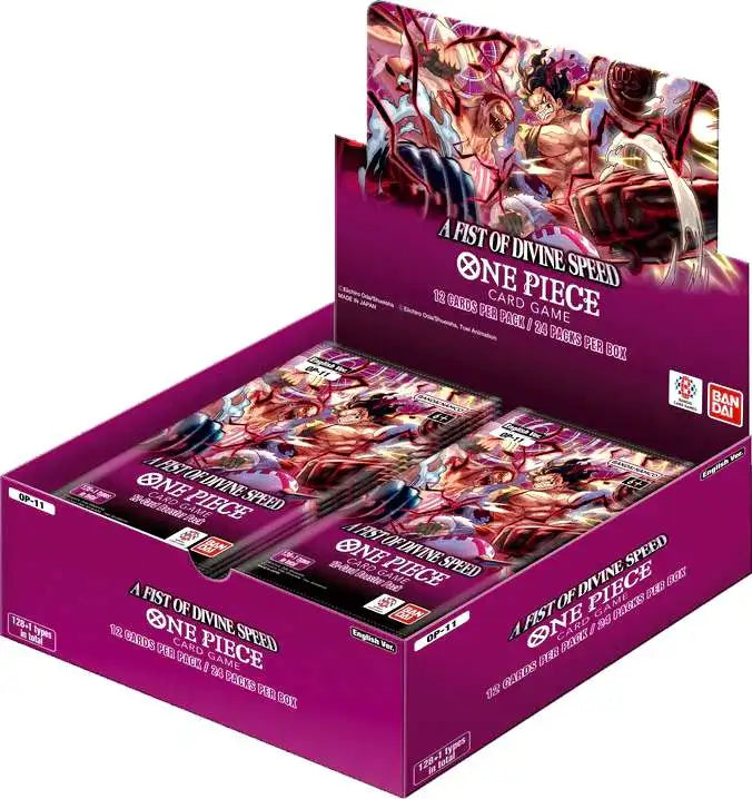 ⚡ Coming Soon to The Hidden Lair: One Piece TCG – A Fist of Divine Speed! ⚓💥
