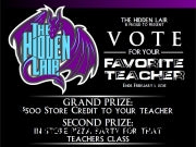 Vote for your Favorite Teacher Giveaway!