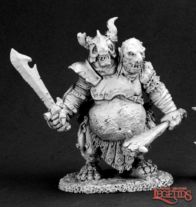 Lardgulp, Two Headed Troll: Dark Heaven Legends RPR 02657