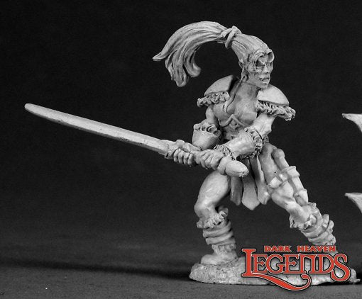 Lathula, Female Barbarian: Dark Heaven Legends RPR 03019
