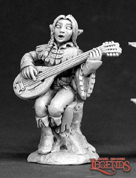 Liriel Silverlocks, Female Elf Bard: Dark Heaven Legends RPR 03398