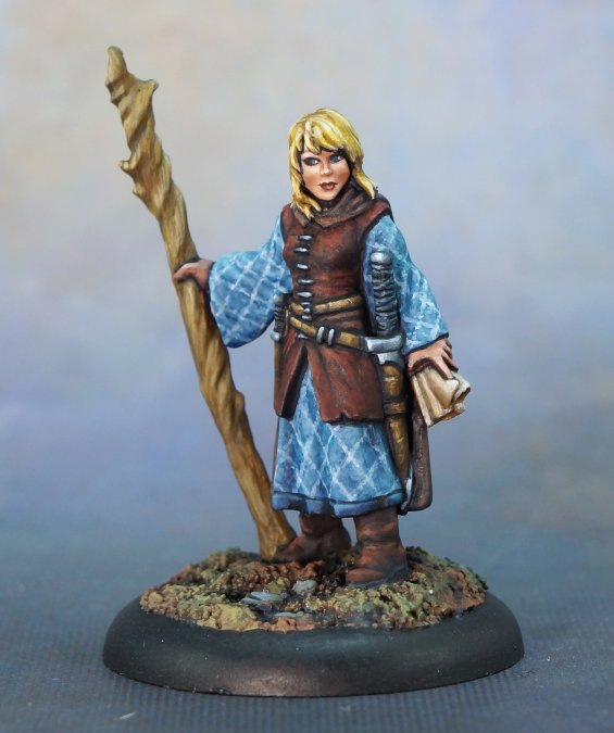 Human Druid, Asandris: Dark Heaven Legends RPR 04012