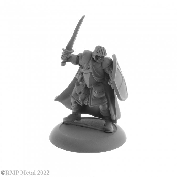 Human Fighter Veteran, Baran: Dark Heaven Legends RPR 04060