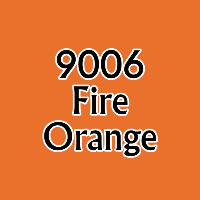 Fire Orange: MSP Core Colors RPR 09006