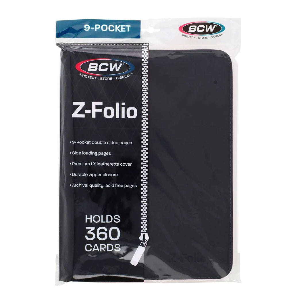 Z-Folio 9-Pocket Album - Black
