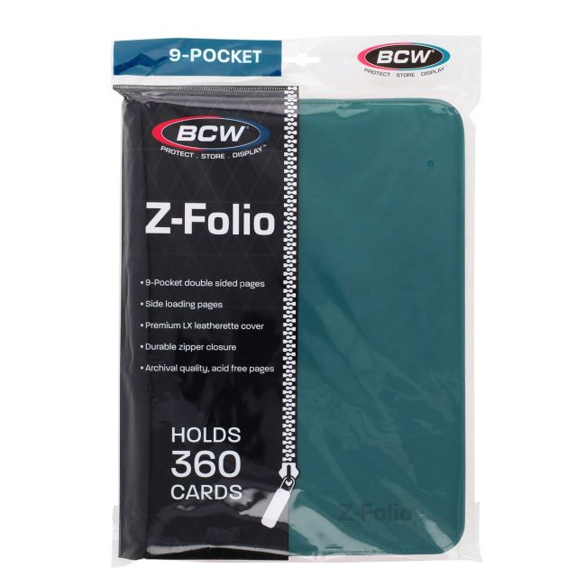 Z-Folio 9-Pocket Album - Teal