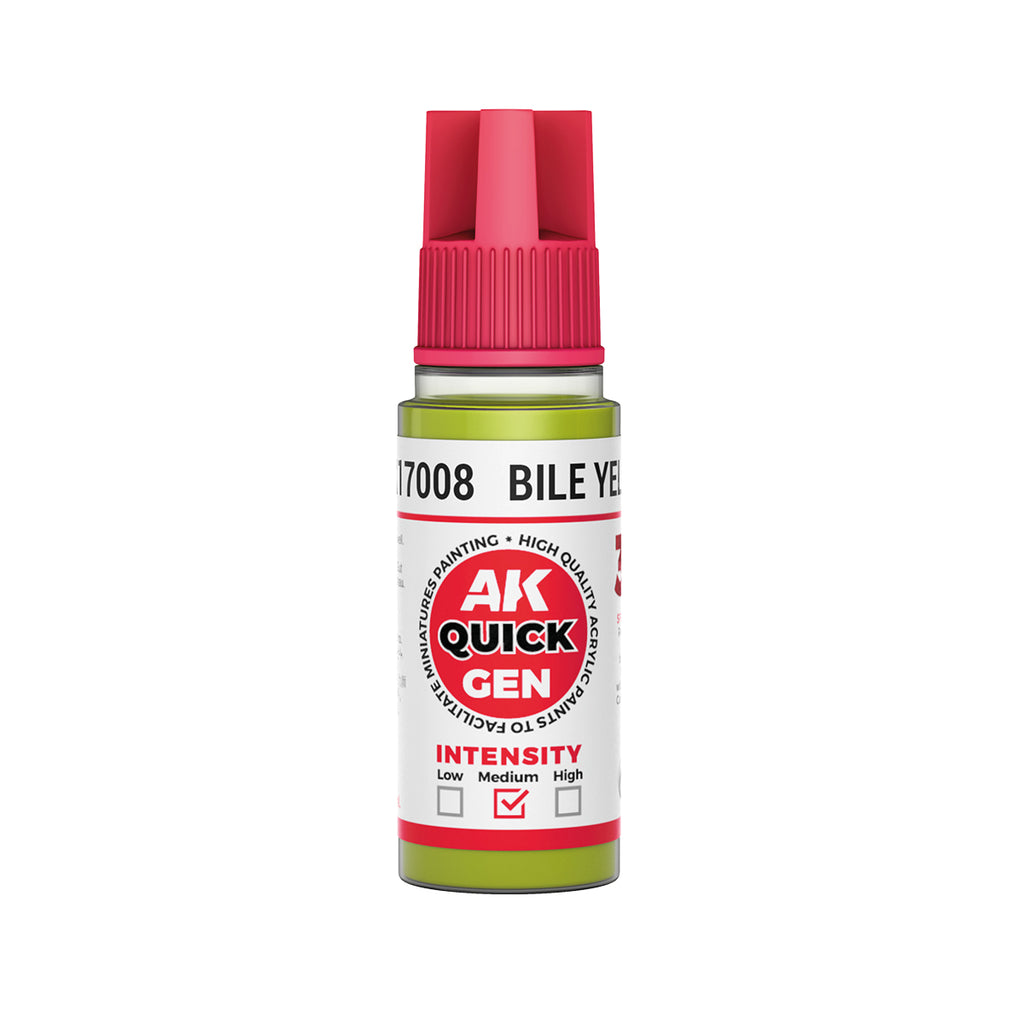 AK Interactive Quick Gen - Bile Yellow 18 ml