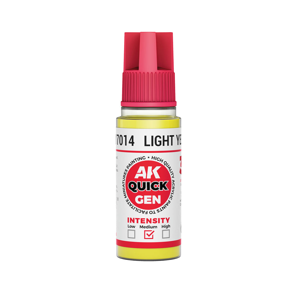 AK Interactive Quick Gen - Light Yellow 18 ml