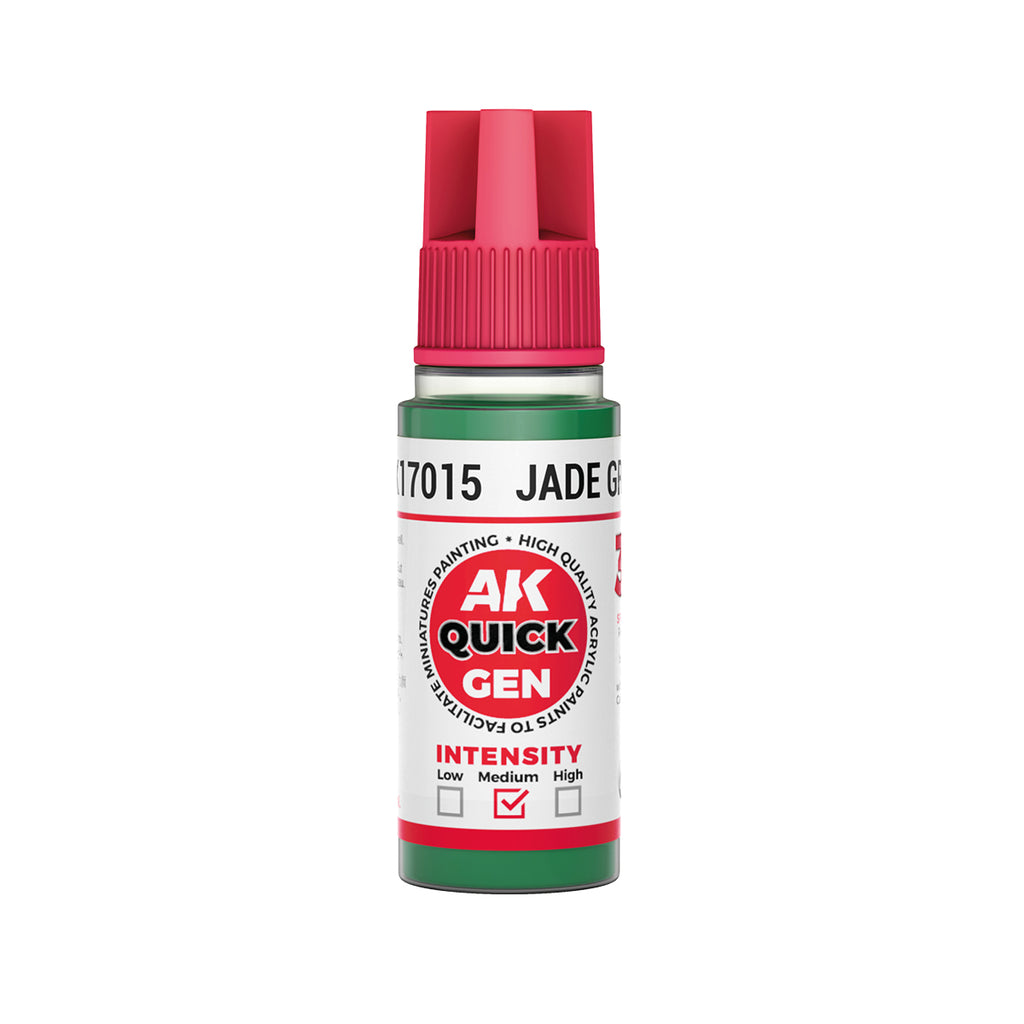 AK Interactive Quick Gen - Jade Green 18 ml