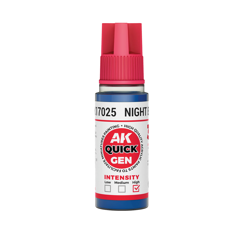AK Interactive Quick Gen - Night Blue 18 ml