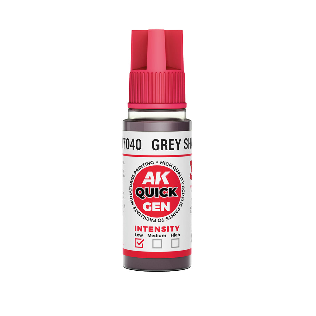 AK Interactive Quick Gen - Grey Shadow 18 ml