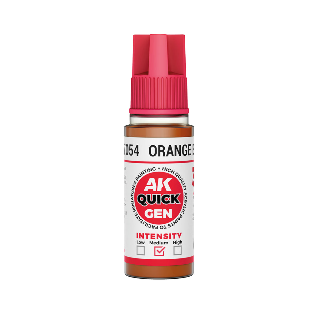 AK Interactive Quick Gen - Orange Brown 18 ml