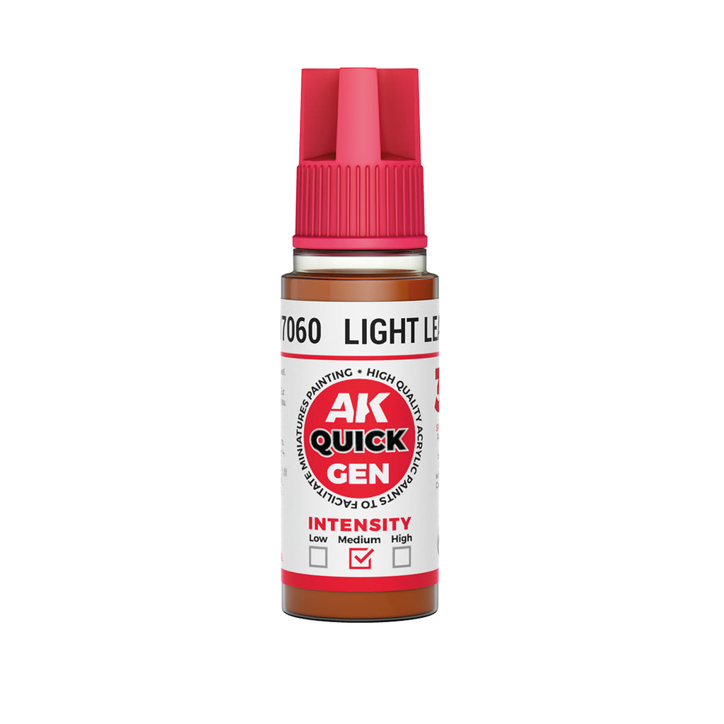 AK Interactive Quick Gen - Light Leather 18 ml