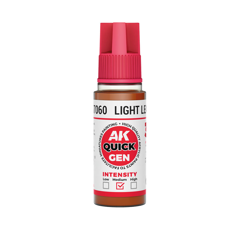 AK Interactive Quick Gen - Light Leather 18 ml