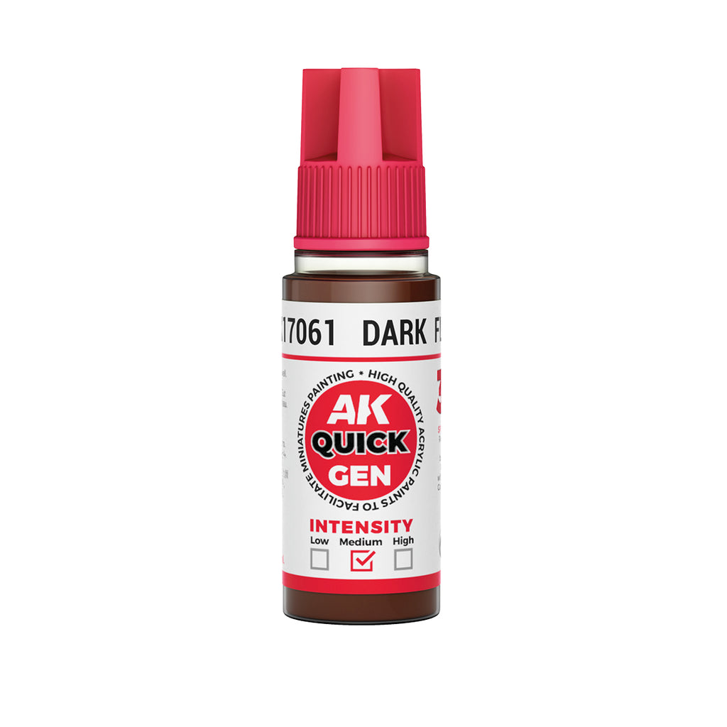AK Interactive Quick Gen - Dark Flesh 18 ml