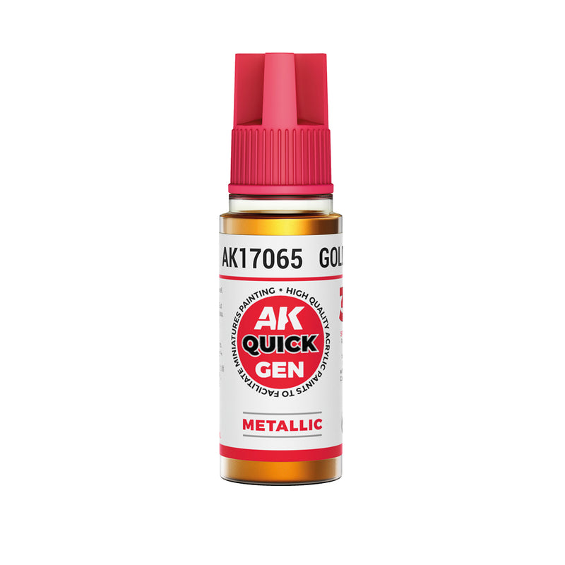AK Interactive Quick Gen - Gold 18 ml