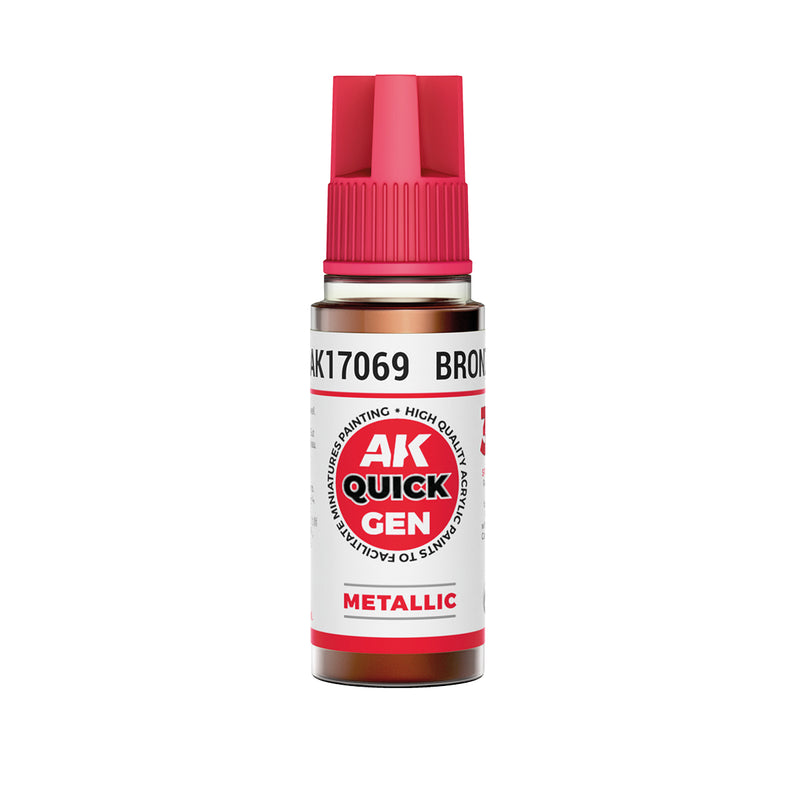 AK Interactive Quick Gen - Bronze 18 ml