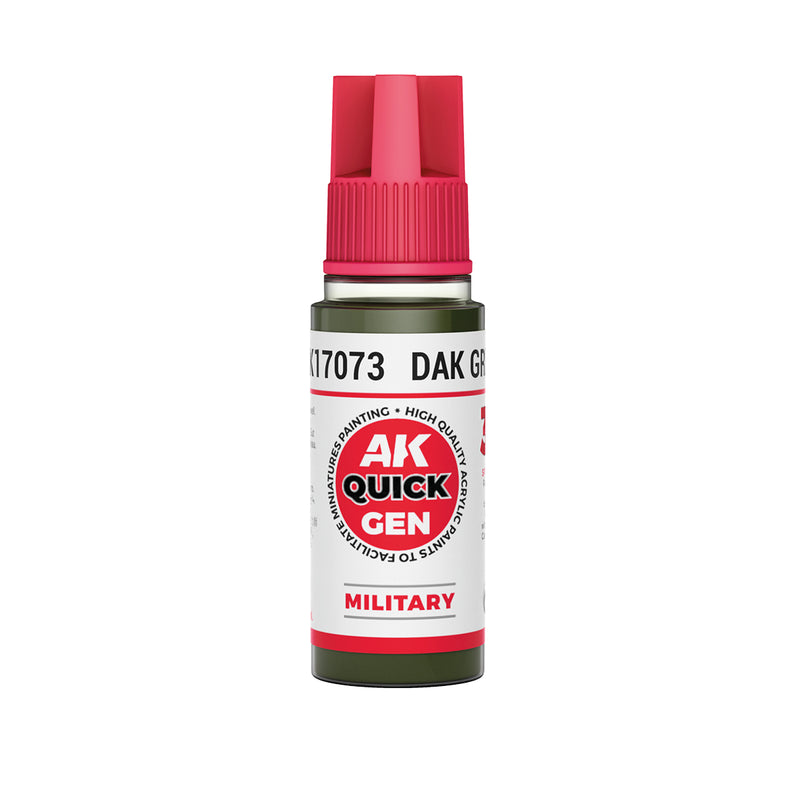 AK Interactive Quick Gen - Dak Green 18 ml