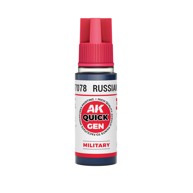 AK Interactive Quick Gen - Russian Blue 18 ml