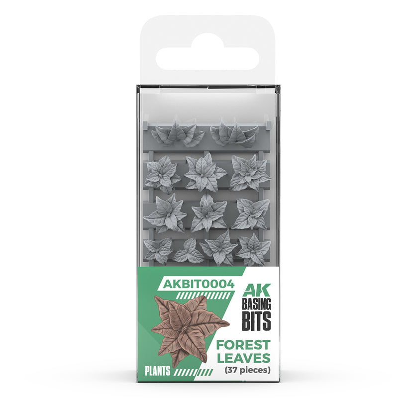 AK Interactive Forest Leaves - Basing Bits (35 Pieces)
