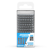 AK Interactive Human Bones - Basing Bits (120 Pieces)