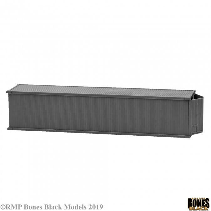 40' Container: Bones Black RPR 49024