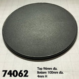 100mm Round Gaming Base (4) RPR 74062