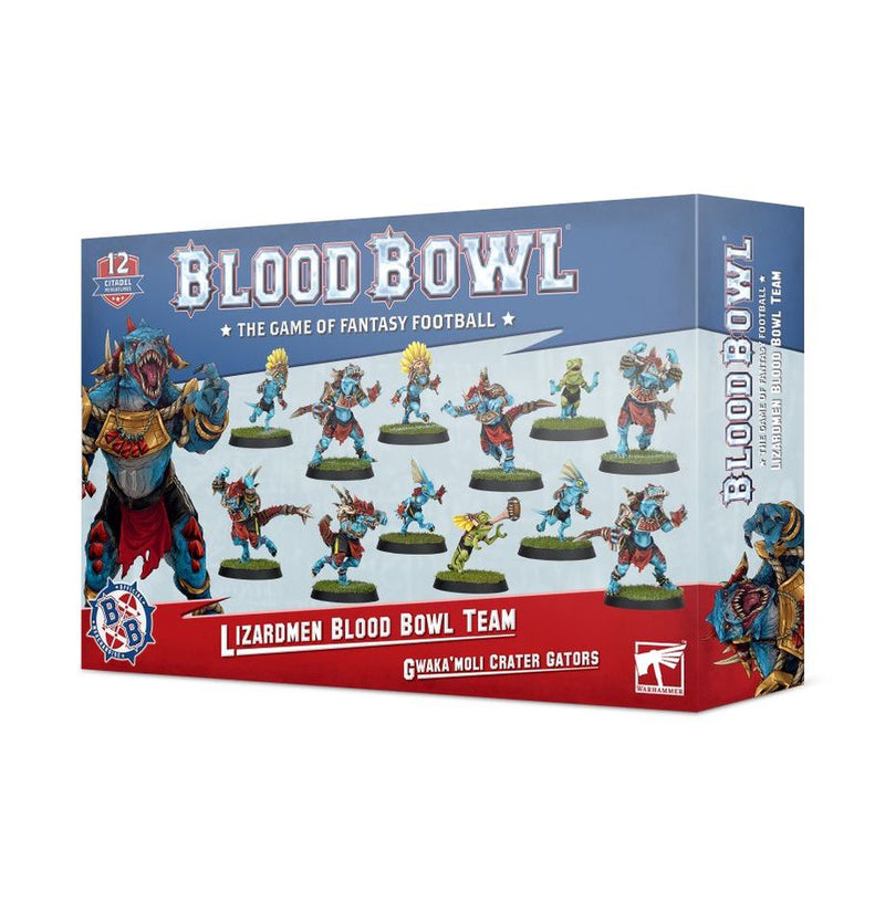 Blood Bowl: Lizardmen Team - Gwaka'moli Crater Gators GAW 200-74
