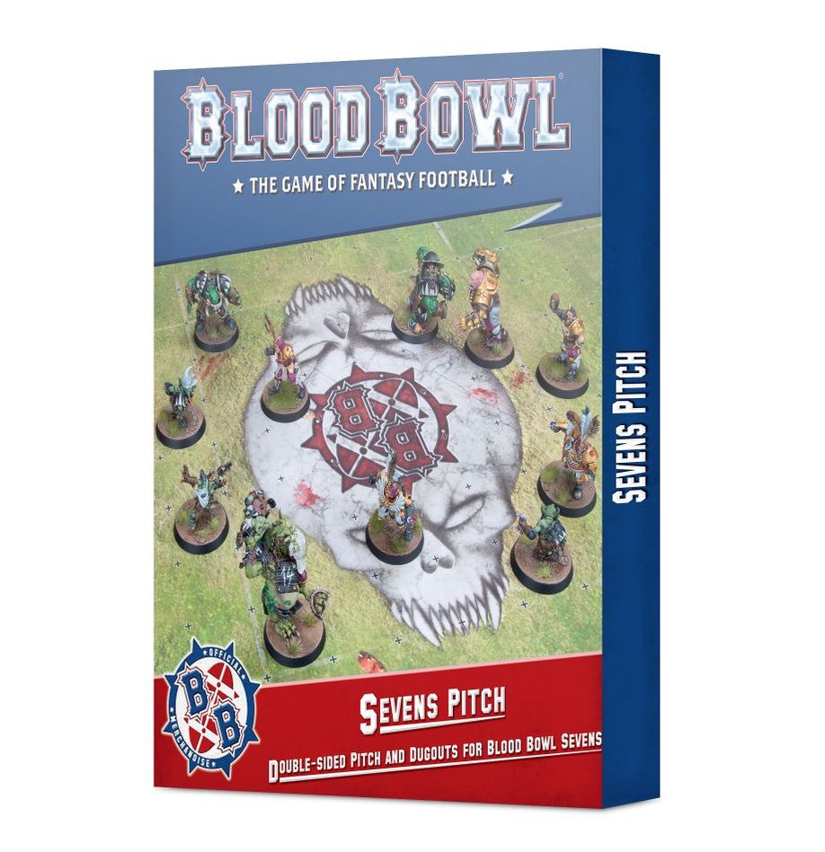 Blood Bowl: Sevens Pitch - Double-sided Pitch and Dugouts for Blood Bowl Sevens GAW 202-17