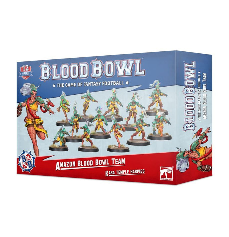 Blood Bowl: Amazon Team - Kara Temple Harpies GAW 202-26