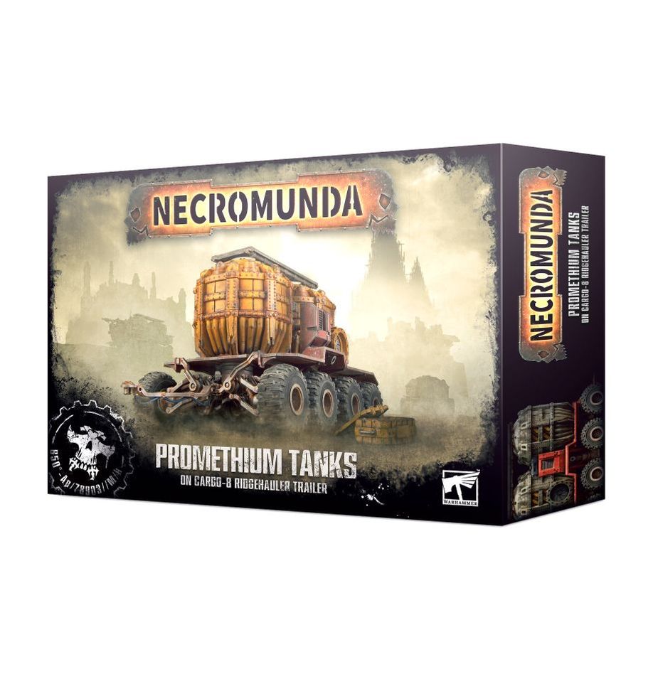 Necromunda: Promethium Tanks on Cargo-8 Ridgehauler Trailer GAW 301-12