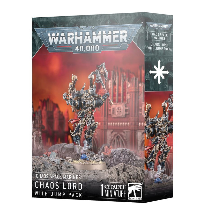 Chaos Space Marines: Chaos Lord with Jump Pack GAW 43-101