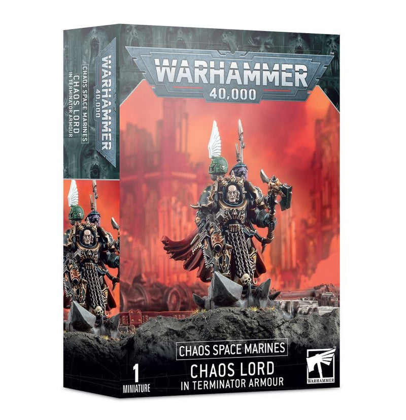 Chaos Space Marines: Chaos Lord in Terminator Armour GAW 43-12