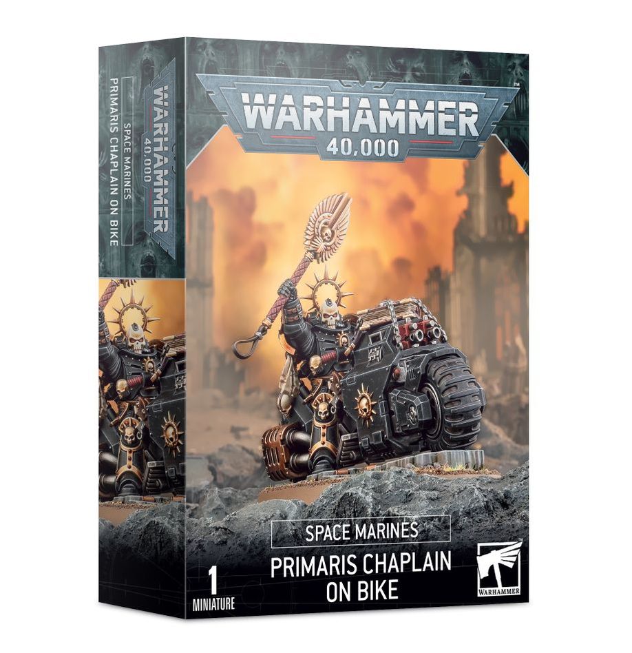 Space Marines: Primaris Chaplain on Bike GAW 48-31