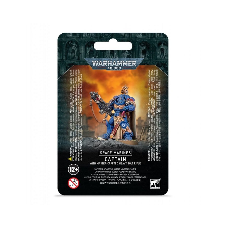 Space Marines: Captain with Master-Crafted Bolt Rifle GAW 48-48