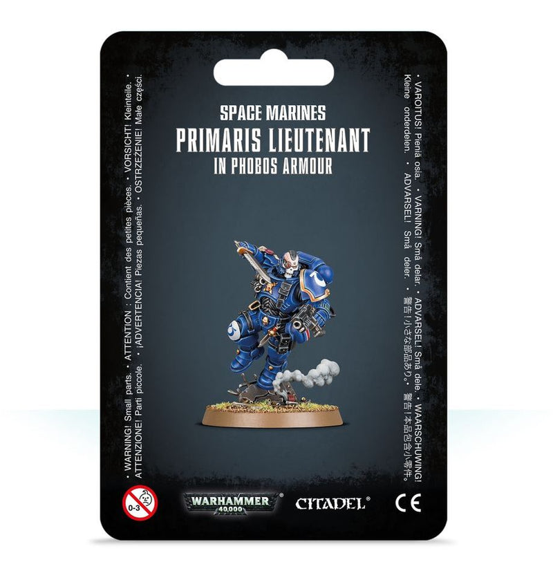 Space Marines: Primaris Lieutenant in Reiver Armour GAW 48-64