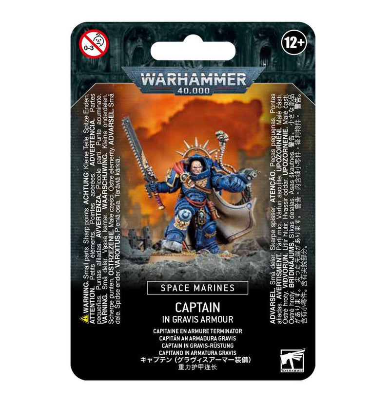 Space Marines: Captain in Gravis Armour GAW 48-70