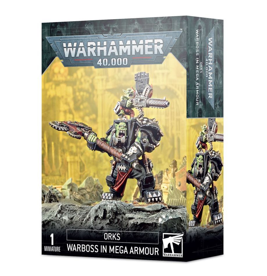 Orks: Warboss in Mega Armour GAW 50-56