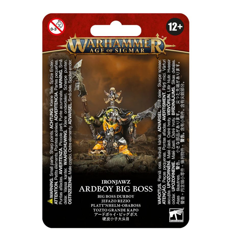 Orruk Warclans: Ardboy Big Boss GAW 89-57