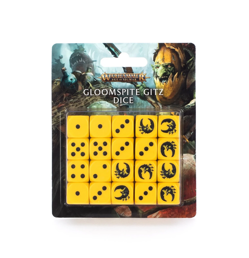 Age of Sigmar: Gloomspite Gitz Dice Set GAW 89-77