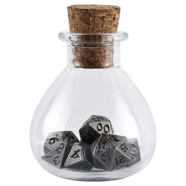7-Set Unseelie (Potion Bottle) Mini Metal: Ancient Silver