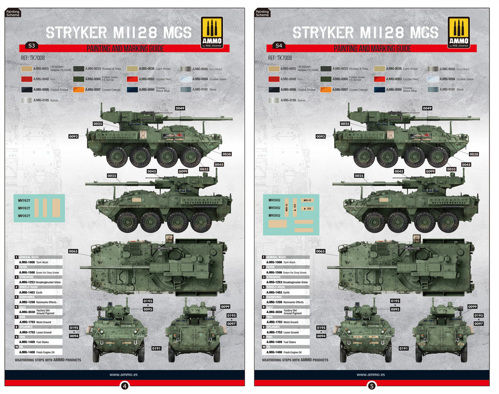 1/72 Stryker M1128 MGS LTG 3RM-TK7008