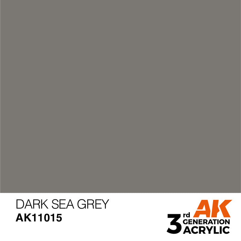 3Gen Acrylics: Dark Sea Grey - Standard LTG AK-11015