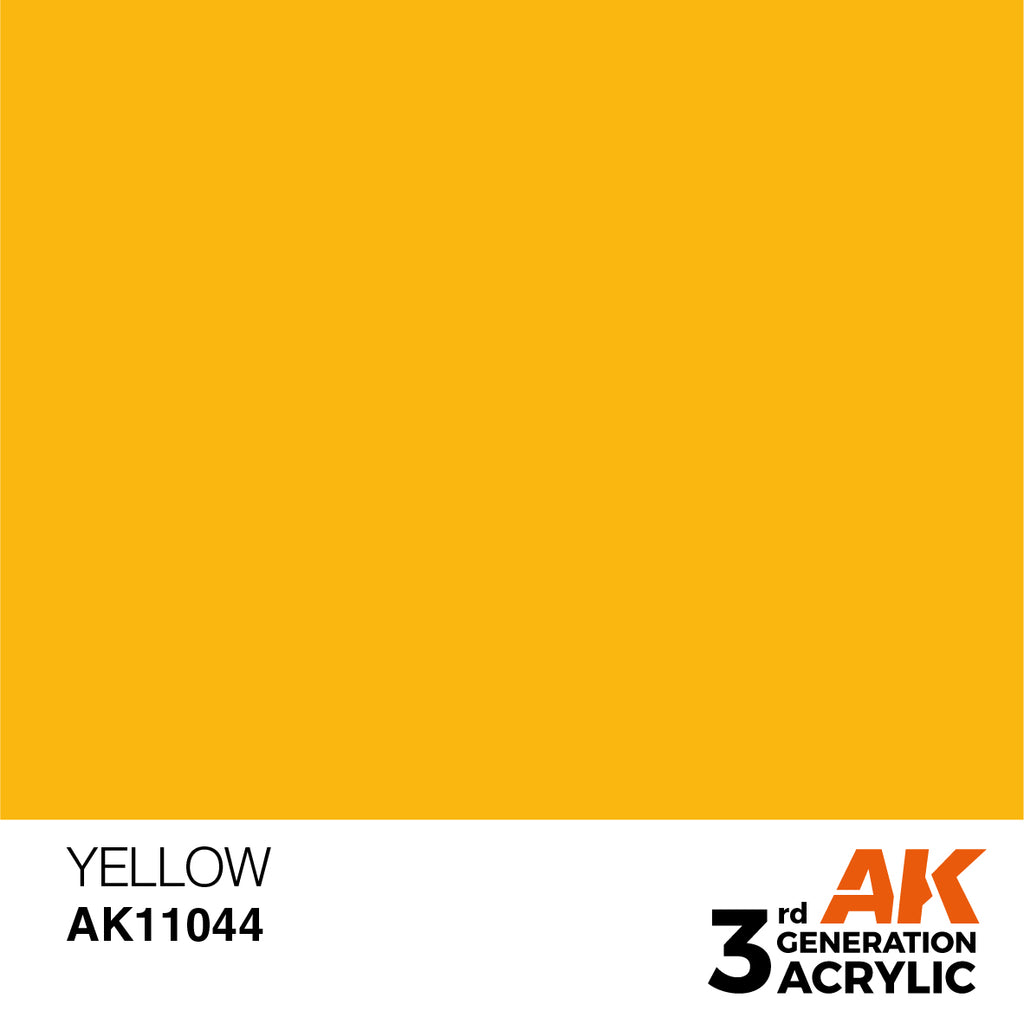 3Gen Acrylics: Yellow LTG AK-11044 - Standard