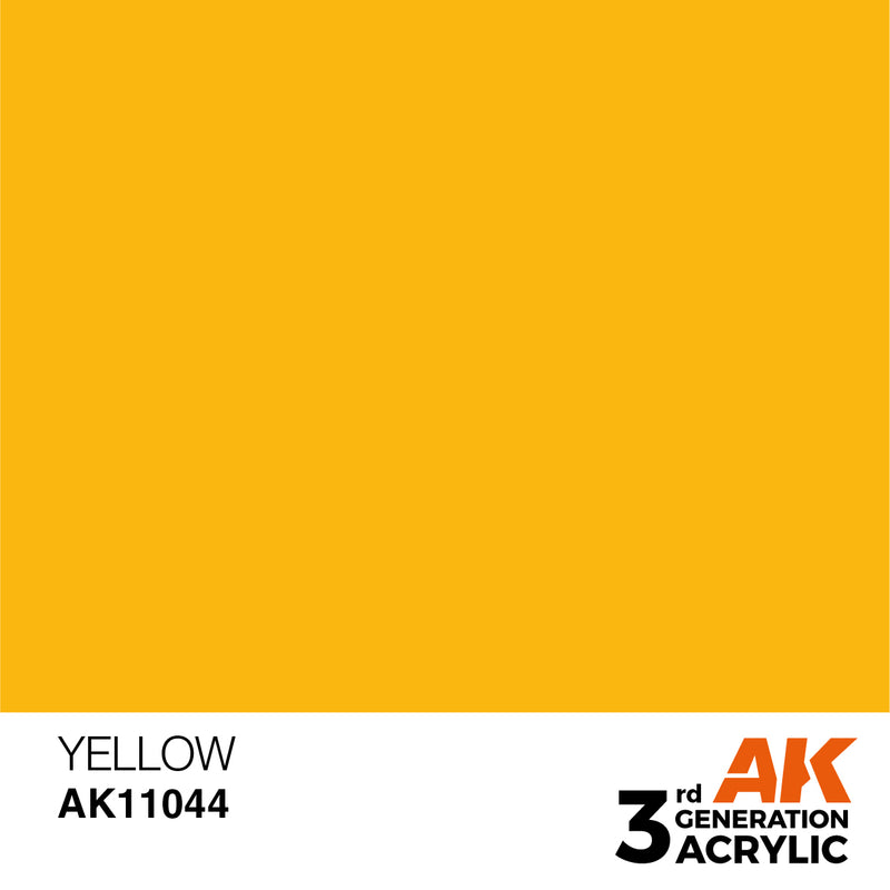 3Gen Acrylics: Yellow LTG AK-11044 - Standard