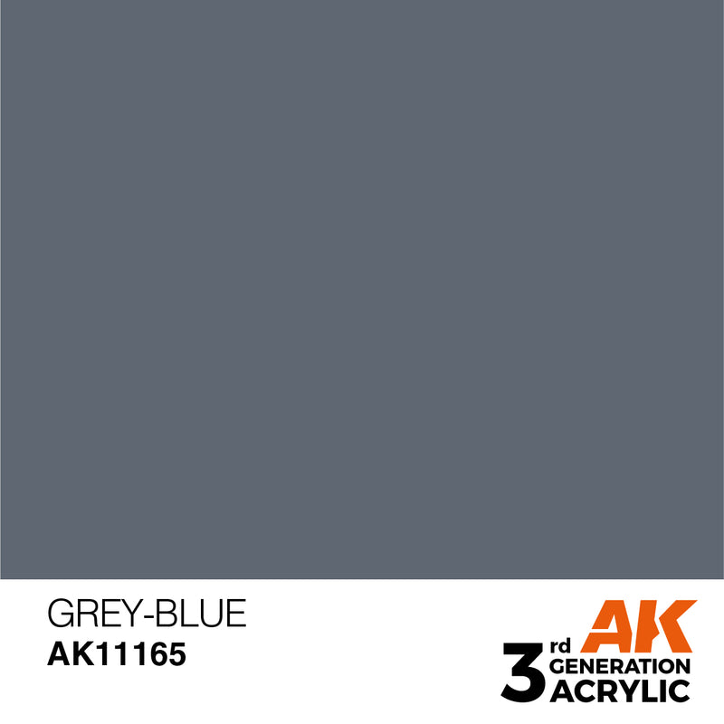3Gen Acrylics: Grey Blue - Standard LTG AK-11165