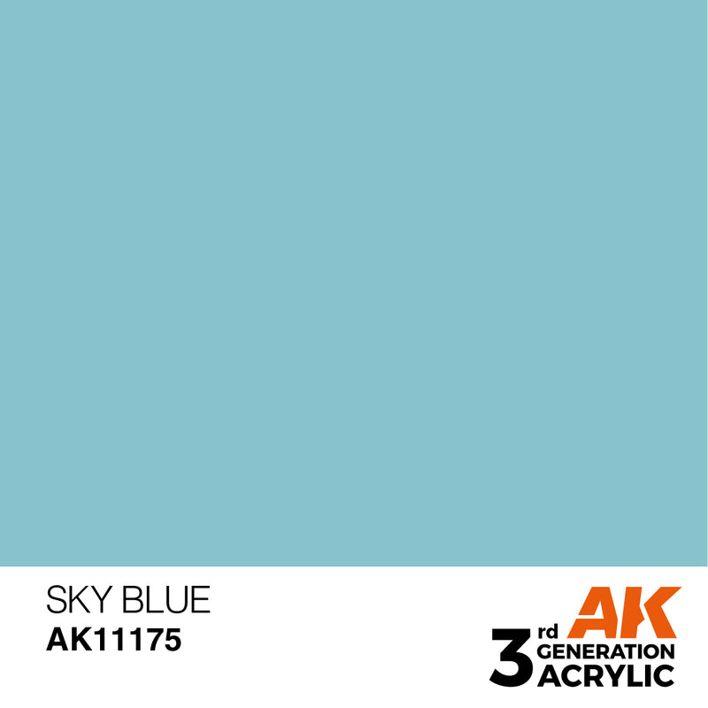 3Gen Acrylics: Sky Blue - Standard LTG AK-11175