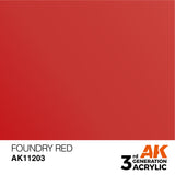 3Gen Acrylics: Foundry Red - Metallic LTG AK-11203